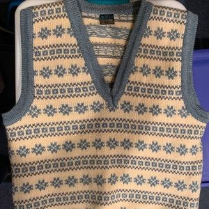Dale of Norway Sweater Vest Sz 40/Medium Fair Isle